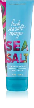 Bath & Body Works Fresh Sea Salt Mango crema corpo per donna 226 g