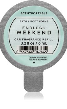 Bath & Body Works Endless Weekend Autoduft 6 ml Ersatzfüllung