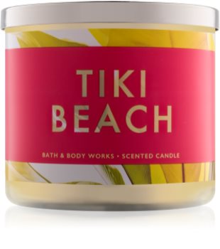 Bath & Body Works Tiki Beach vonná sviečka 411 g