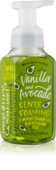 Bath & Body Works Vanilla & Avocado hab szappan kézre