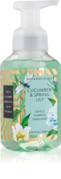 Bath & Body Works Cucumber & Spring Lilly schiuma detergente mani