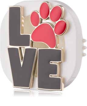 Bath & Body Works Love Paw držiak na vôňu do auta clip