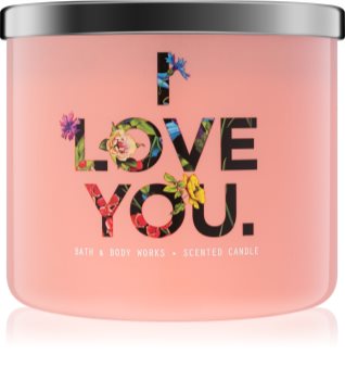 Bath & Body Works Georgia Peach Scented Candle 411 g Limited Edition I Love You