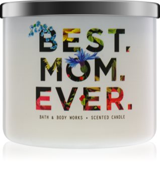 Bath & Body Works Fresh Cut Lilacs Scented Candle 411 g Limited Edition Best. Mom. Ever.