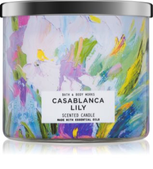 Bath & Body Works Casablanca Lily vonná svíčka 411 g