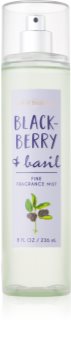Bath & Body Works Blackberry & Basil спрей для тіла для жінок 236 мл