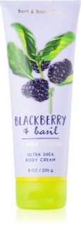 Bath & Body Works Blackberry & Basil крем для тіла для жінок 226 гр