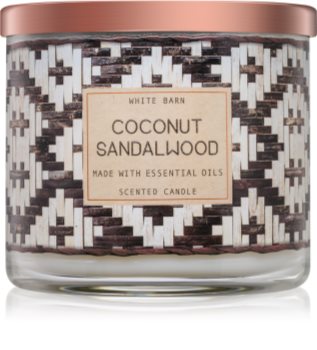Bath & Body Works Coconut Sandalwood vonná svíčka 411 g
