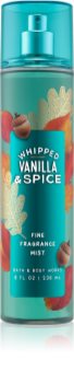 Bath & Body Works Whipped Vanilla & Spice telový sprej pre ženy 236 ml