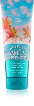 Bath & Body Works Whipped Vanilla & Spice telový krém pre ženy 226 g