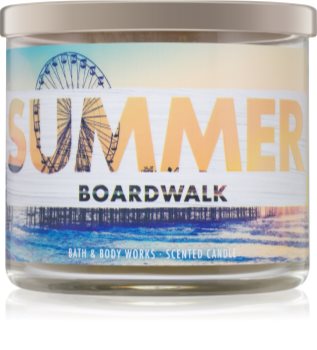 Bath & Body Works Summer Boardwalk vonná sviečka 411 g
