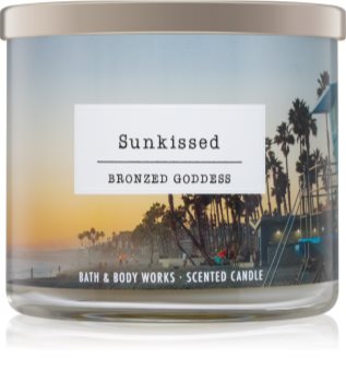 Bath & Body Works Sunkissed Bronzed Goddess lumânare parfumată 411 g