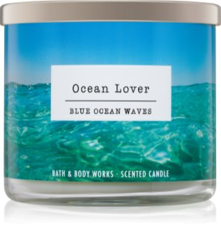 Bath & Body Works Blue Ocean Waves vonná svíčka 411 g I. Ocean Lover