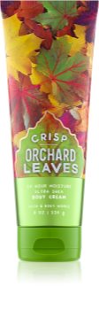 Bath & Body Works Crisp Orchard Leaves tělový krém pro ženy 226 g