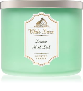 Bath & Body Works Lemon Mint Leaf świeczka zapachowa 411 g