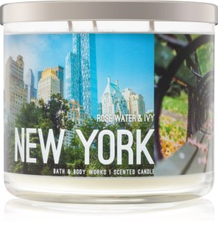 Bath & Body Works Rose Water & Ivy bougie parfumée 411 g I. New York
