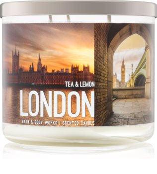 Bath & Body Works Tea & Lemon vela perfumada 411 g London