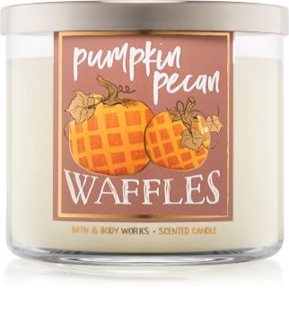 Bath & Body Works Pumpkin Pecan Waffles dišeča sveča 411 g