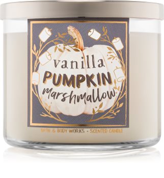 Bath & Body Works Vanilla Pumpkin Marshmallow Geurkaars 411 gr I.