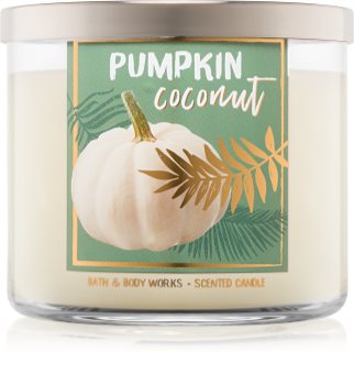 Bath & Body Works Pumpkin Coconut bougie parfumée 411 g