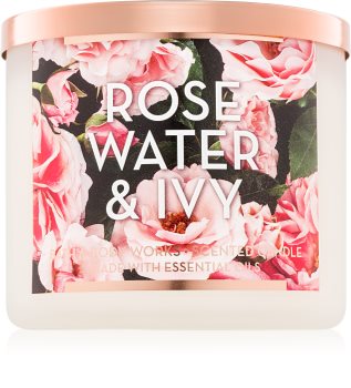 Bath & Body Works Rose Water & Ivy illatos gyertya 411 g II.