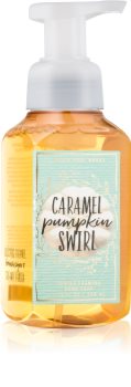 Bath & Body Works Caramel Pumpkin Swirl hab szappan kézre