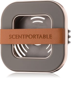Bath & Body Works Banded Leather Beveled držák na vůni do auta clip