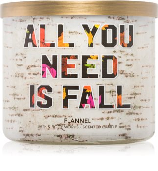 Bath & Body Works Flannel Duftkerze 411 g