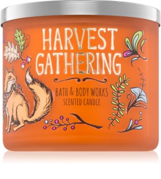 Bath & Body Works Harvest Gathering dišeča sveča 411 g