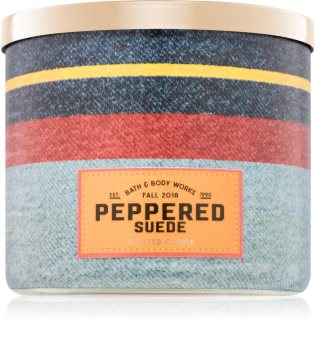 Bath & Body Works Peppered Suede bougie parfumée 411 g I.