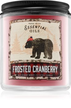 Bath & Body Works Frosted Cranberry Scented Candle 198 g