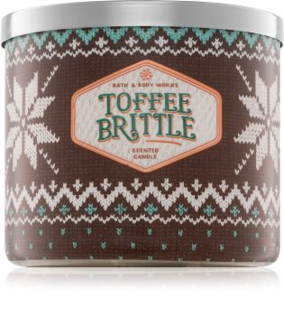 Bath & Body Works Toffee Brittle bougie parfumée 411 g