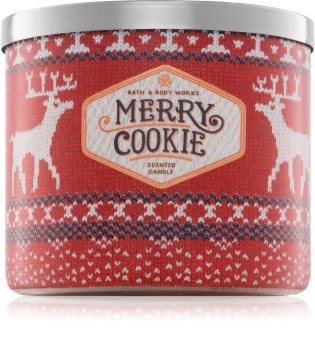 Bath & Body Works Merry Cookie Scented Candle 411 g