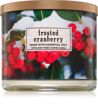 Bath & Body Works Frosted Cranberry Scented Candle 411 g I.