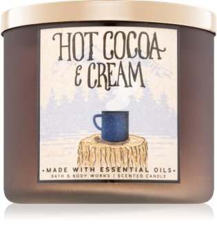 Bath & Body Works Hot Cocoa & Cream vonná sviečka 411 g II.