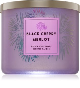 Bath & Body Works Black Cherry Merlot bougie parfumée 411 g