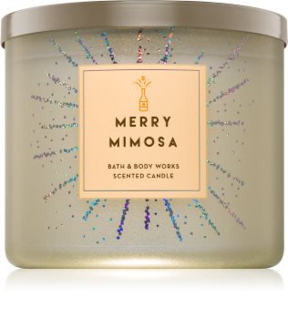 Bath & Body Works Merry Mimosa Duftkerze 411 g