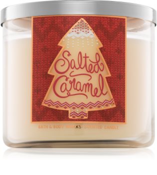 Bath & Body Works Salted Caramel Geurkaars 411 gr