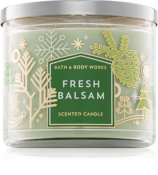 Bath & Body Works Fresh Balsam Duftkerze 411 g III.