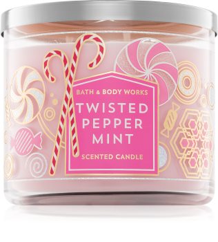 Bath & Body Works Twisted Peppermint bougie parfumée 411 g I.