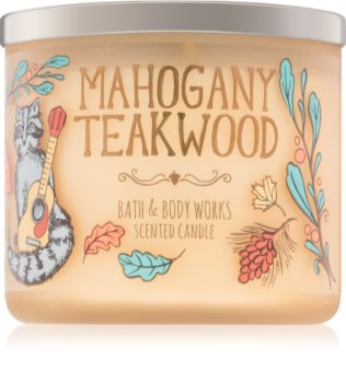 Bath & Body Works Mahogany Teakwood duftkerze IV. 411 g