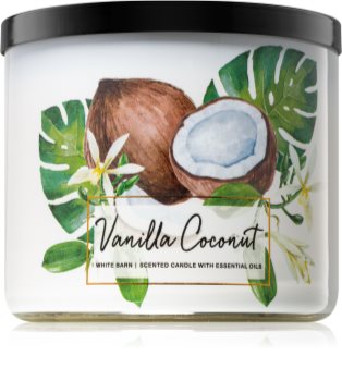 Bath & Body Works Vanilla Coconut Duftkerze 411 g