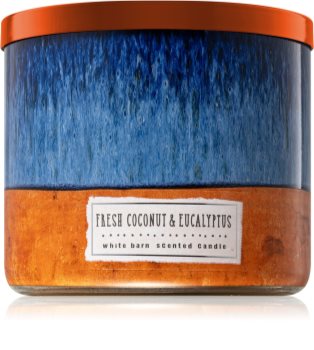 Bath & Body Works Fresh Coconut & Eucalyptus Duftkerze 411 g