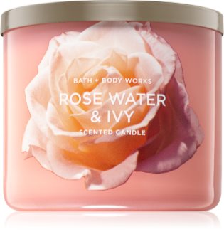 Bath & Body Works Rose Water & Ivy bougie parfumée 411 g II.
