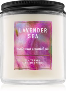 Bath & Body Works Lavender Sea Duftkerze 198 g