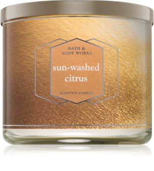 Bath & Body Works Sun-Washed Citrus Duftkerze 411 g I.