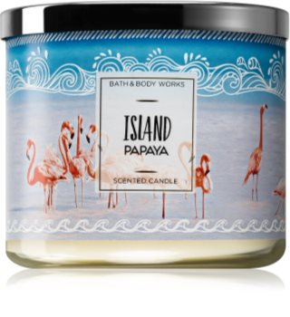 Bath & Body Works Island Papaya duftkerze 411 g