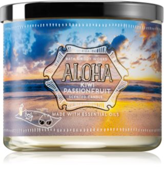 Bath & Body Works Aloha Kiwi Passionfruit scented candle II. 411 g