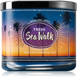 Bath & Body Works Fresh Sea Walk vonná svíčka 411 g
