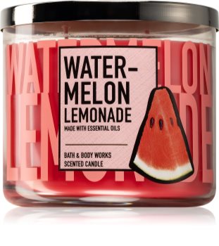 Bath & Body Works Watermelon Lemonade vonná svíčka V. 411 g